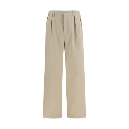 Prada Beige Cotton Casual Pants