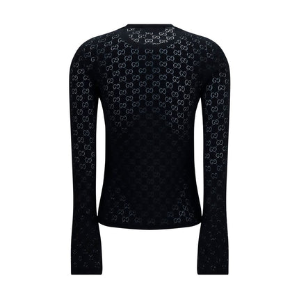 Gucci Black Cotton T-Shirt
