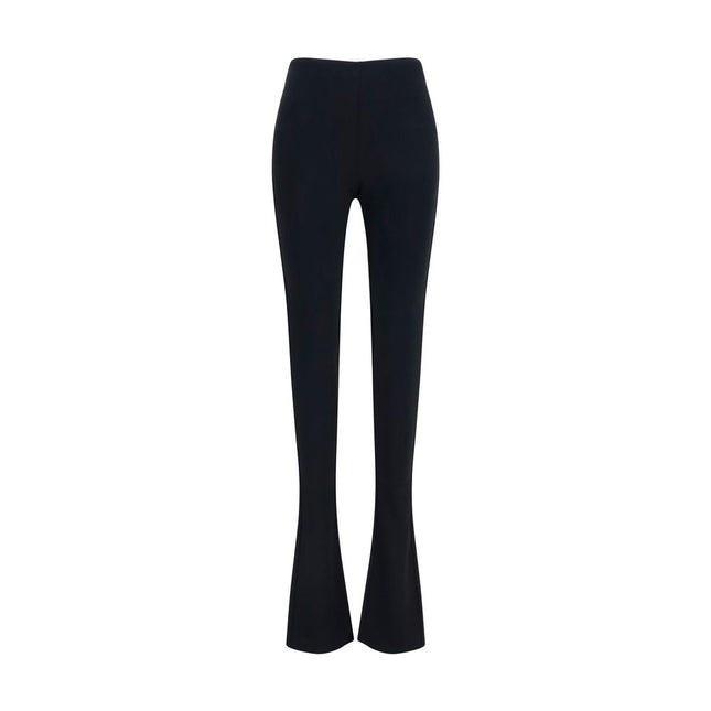 Gucci Black Viscose Flared Pants