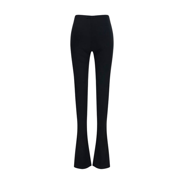 Gucci Black Viscose Flared Pants
