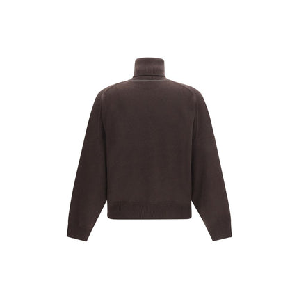 Brunello Cucinelli Brown Cashmere Turtleneck
