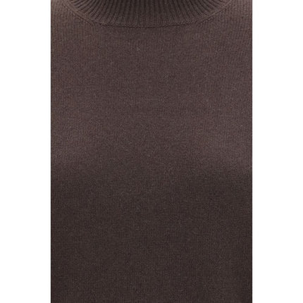 Brunello Cucinelli Brown Cashmere Turtleneck