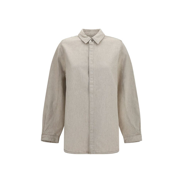 Jacquemus Beige Denim Shirt