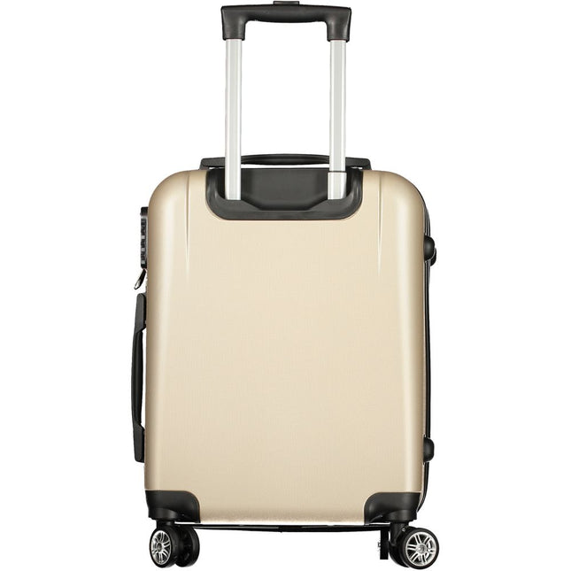 Laura Biagiotti Gold Polyurethane Women's Travel Bag