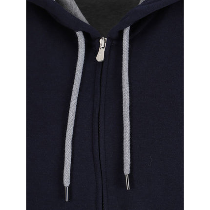 Brunello Cucinelli Blue Cotton Sweatshirt