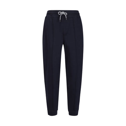 Brunello Cucinelli Blue Cotton Joggers (Workout Pants)