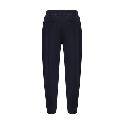 Brunello Cucinelli Blue Cotton Joggers (Workout Pants)