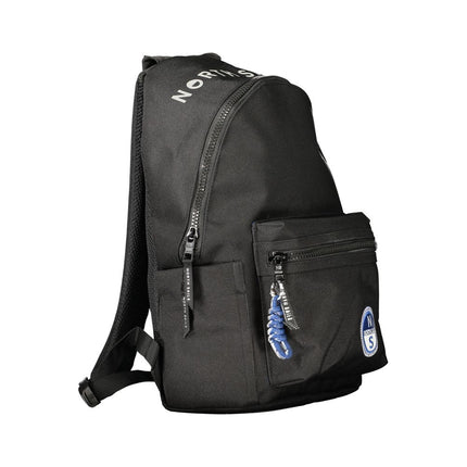 North Sails Black Polyester Backpack