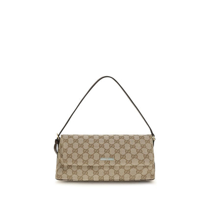 Gucci Brown Fabric Shoulder Bag