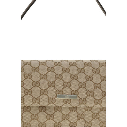 Gucci Brown Fabric Shoulder Bag