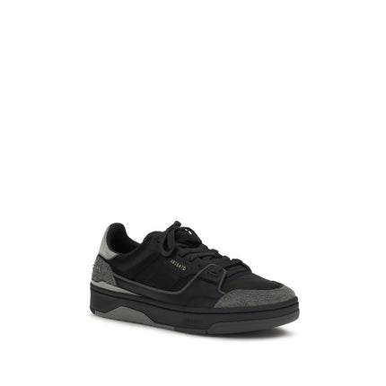 Axel Arigato Black Calf Leather Bos Taurus Low Top Sneakers
