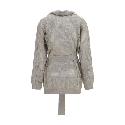 Brunello Cucinelli Beige Linen Cardigan