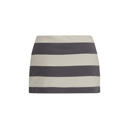 Miu Miu Multicolor Cotton Mini Skirt