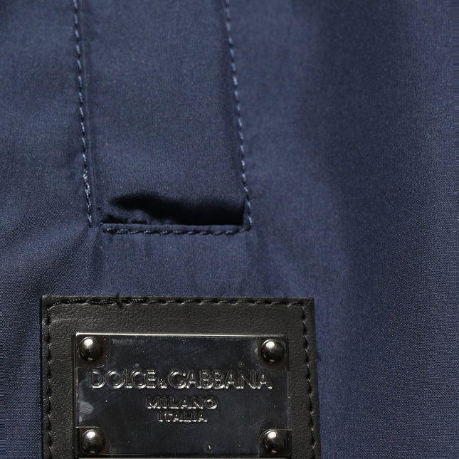 Dolce & Gabbana Dark Blue Polyester Jogger Sweatpants Pants