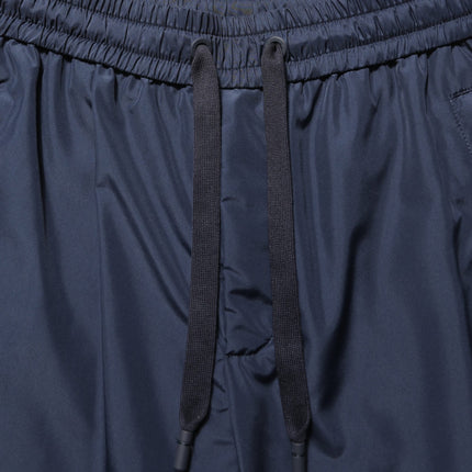 Dolce & Gabbana Dark Blue Polyester Jogger Sweatpants Pants