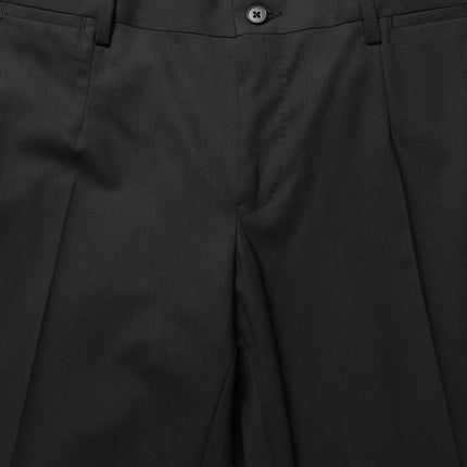 Dolce & Gabbana Black Wool Skinny Leg Dress Men Trouser Pants