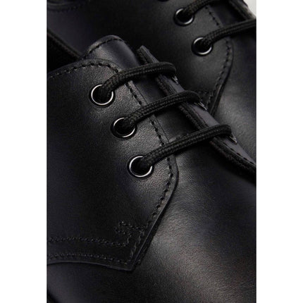 Dr. Martens Black Leather Oxfords And Derbies