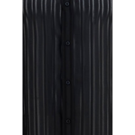 Gucci Black Silk Dress Shirt