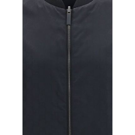 Gucci Black Polyamide Bomber