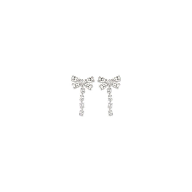 Self-Portrait Silver Brass Earrings