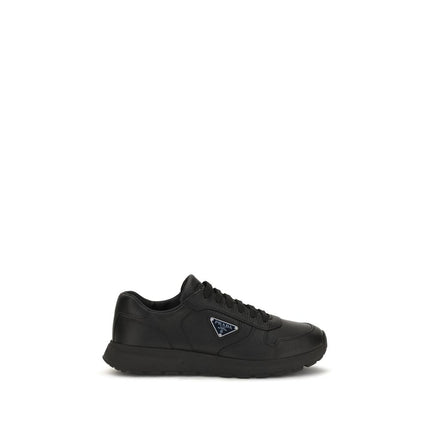 Prada Black Polyester Athletic Sneakers