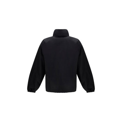 Gucci Black Cotton Full-Length Jacket