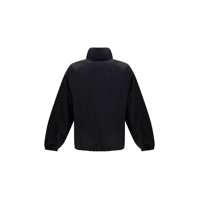 Gucci Black Cotton Full-Length Jacket