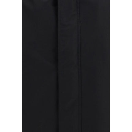 Gucci Black Cotton Full-Length Jacket