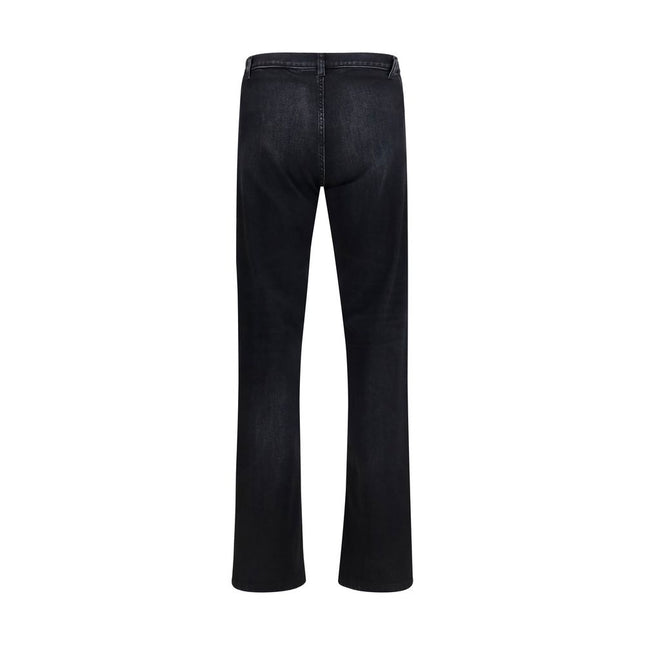 Gucci Black Cotton Flared Jeans