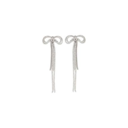 Self-Portrait Silver Brass Earrings