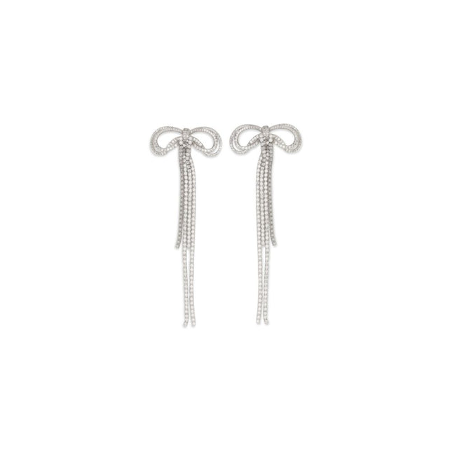 Self-Portrait Silver Brass Earrings
