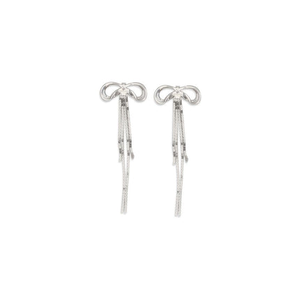 Self-Portrait Silver Brass Earrings
