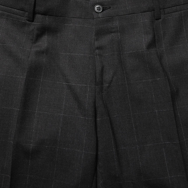 Dolce & Gabbana Black Wool Slim Fit Formal 2 Piece Men Suit