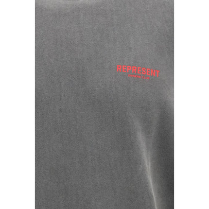 Represent Gray Cotton Sweatshirt