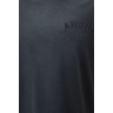 Amiri Black Cotton T-Shirt