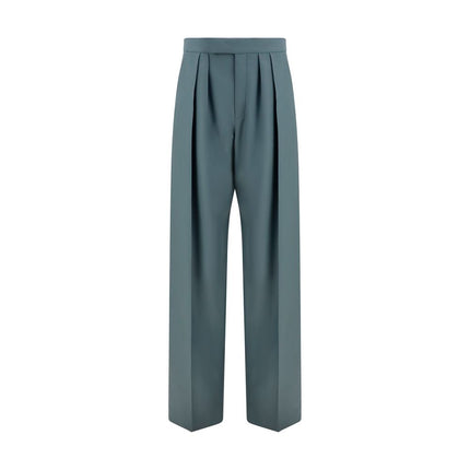 Chloé Bicolor Wool Oves Aries Dress Pants