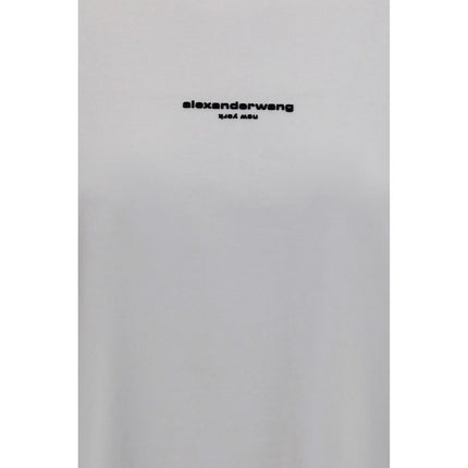 Alexander Wang White Cotton T-Shirt