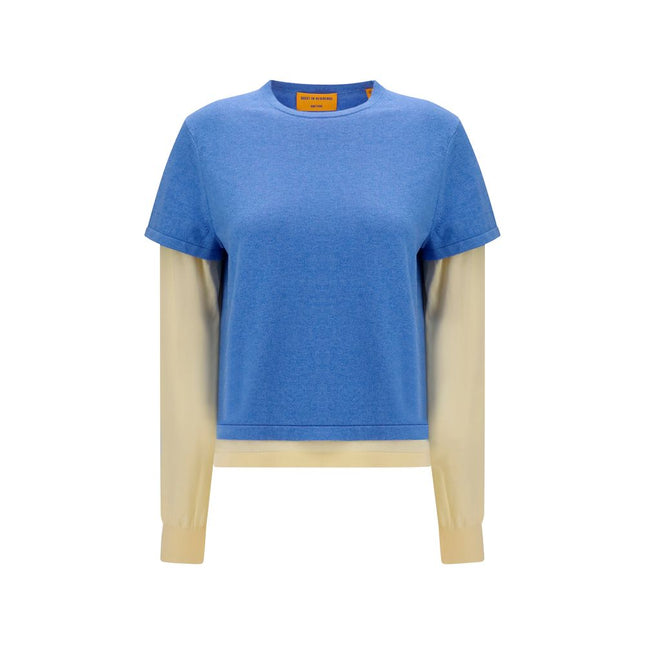 Guest in Residence Blue Cotton Sweatshirt