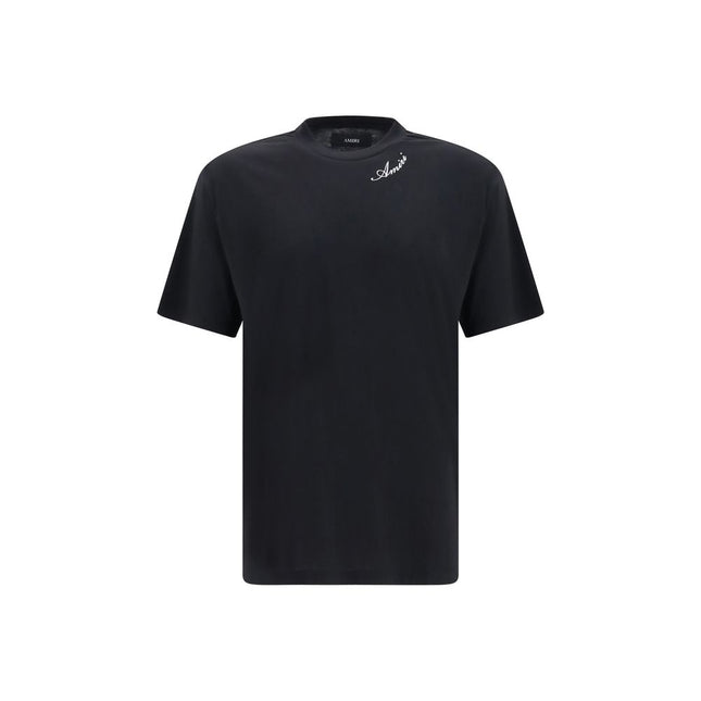 Amiri Black Cotton T-Shirt