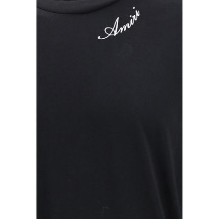 Amiri Black Cotton T-Shirt