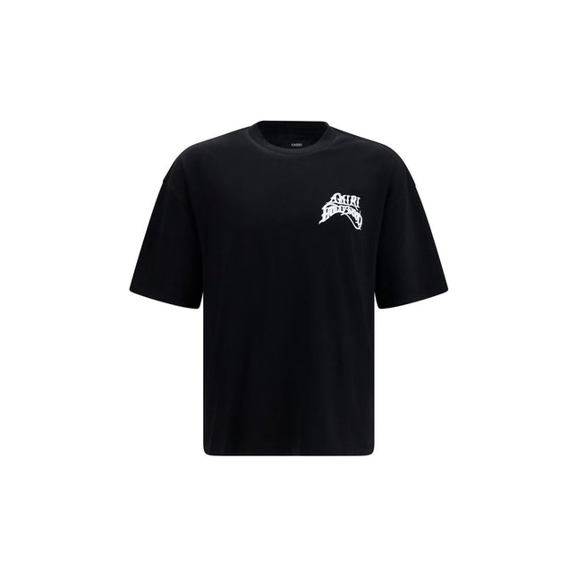 Amiri Black Cotton T-Shirt