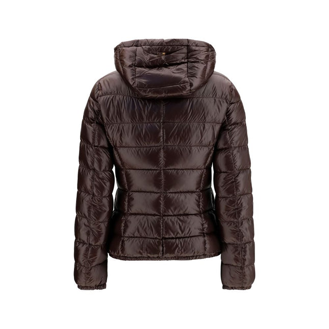 Herno Brown Polyamide Full-Length Jacket