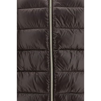 Herno Brown Polyamide Full-Length Jacket