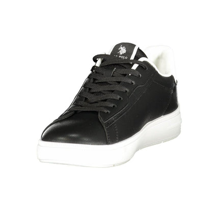 U.S. POLO ASSN. Black Polyester Men's Sneaker
