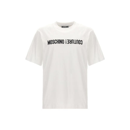 Moschino White Cotton T-Shirt