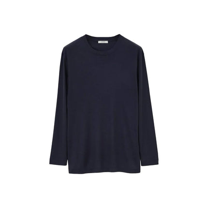 Lemaire Black Silk T-Shirt
