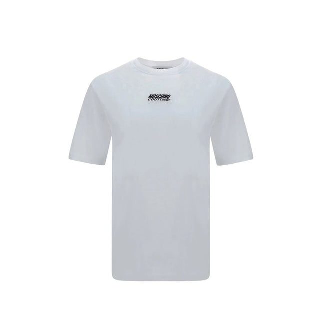Moschino White Cotton T-Shirt