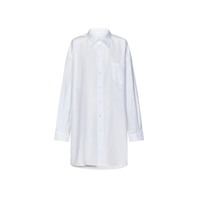 Maison Margiela White Cotton Blouse