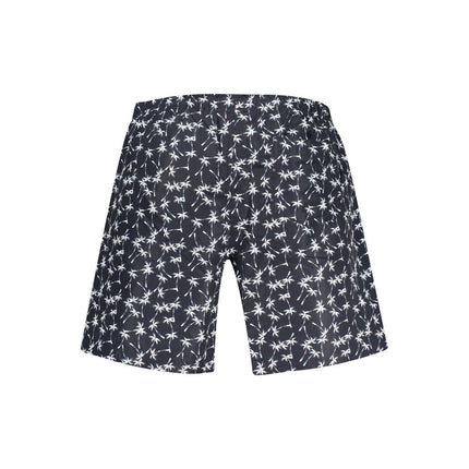 U.S. Grand Polo Blu Poliammide Men's Swim Shorts