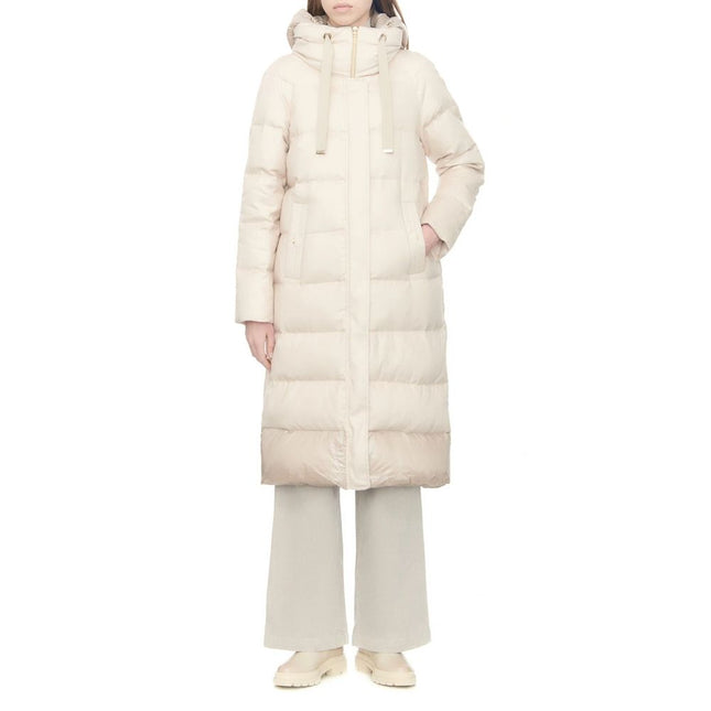 Herno White Cashmere Coat